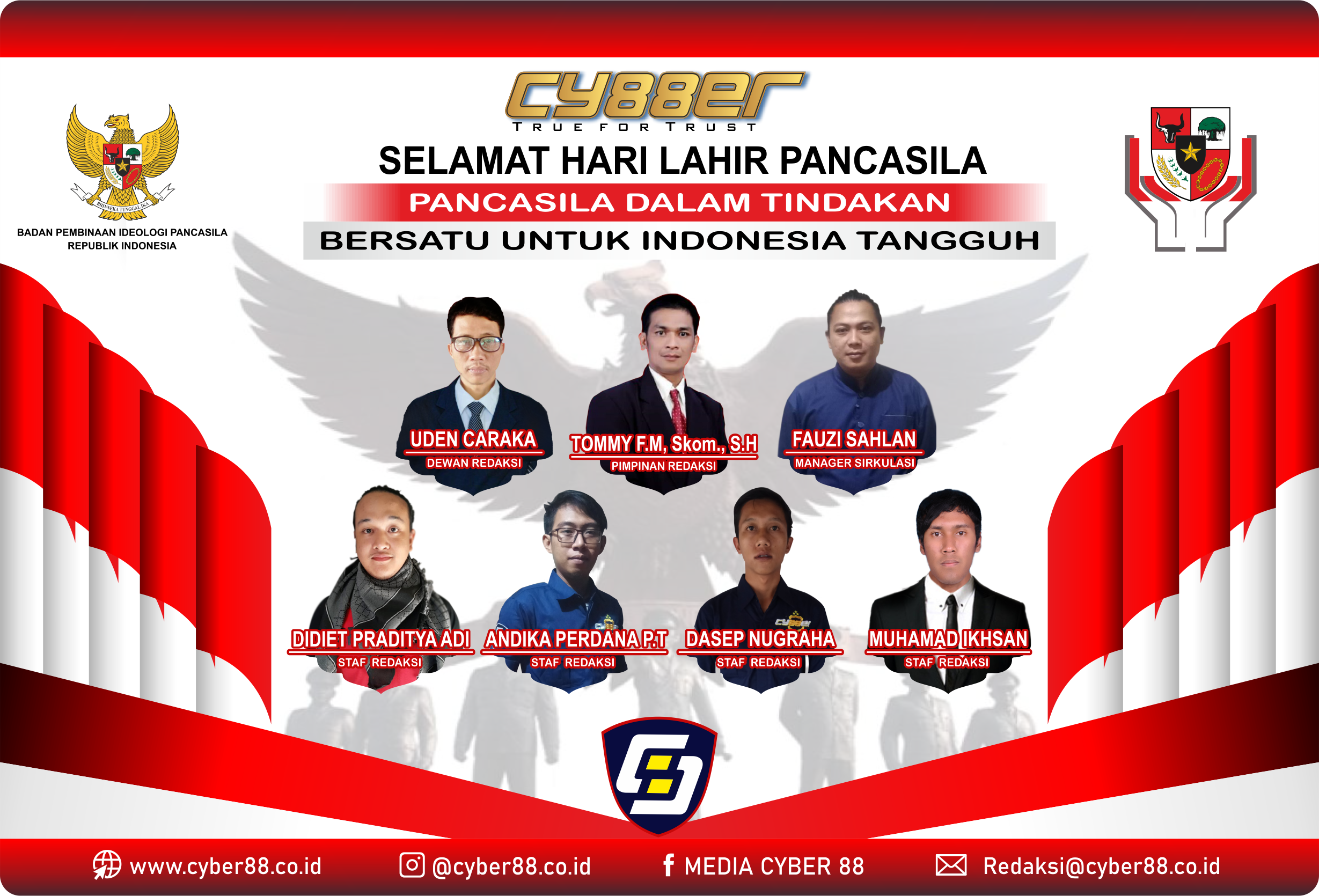 Selamat Hari Lahir Pancasila 1 Juni 2021